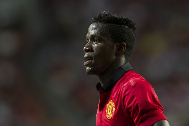 SO KON PO, HONG KONG - JULY 29:  Wilfried Zaha of Manchester United looks on during the international friendly match between Kitchee FC and Manchester United at Hong Kong Stadium on July 29, 2013 in So Kon Po, Hong Kong.  (Photo by Victor Fraile/Getty Images)