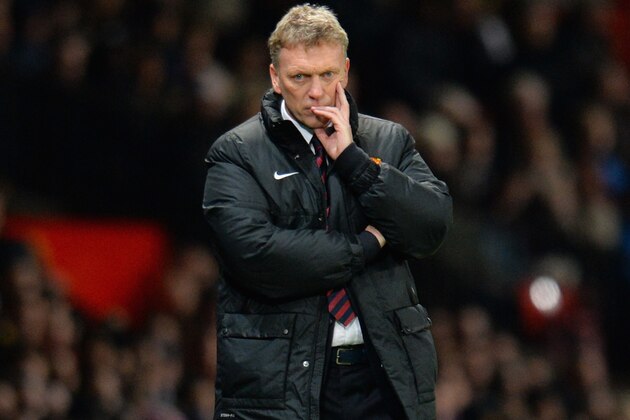 MANCHESTER, ENGLAND - JANUARY 11: Manchester United Manager David Moyes looks on during the Barclays Premier League match between Manchester United and Swansea City at Old Trafford on January 11, 2014 in Manchester, England. (Photo by Shaun Botterill/Getty Images) MANCHESTER, ENGLAND - JANUARY 11: Manchester United Manager David Moyes looks on during the Barclays Premier League match between Manchester United and Swansea City at Old Trafford on January 11, 2014 in Manchester, England. (Photo by Shaun Botterill/Getty Images)
