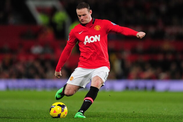 MANCHESTER, ENGLAND - DECEMBER 21: Wayne Rooney of Manchester United in action during the Barclays Premier League match between Manchester United and West Ham United at Old Trafford on December 21, 2013 in Manchester, England. (Photo by Stu Forster/Getty Images) MANCHESTER, ENGLAND - DECEMBER 21: Wayne Rooney of Manchester United in action during the Barclays Premier League match between Manchester United and West Ham United at Old Trafford on December 21, 2013 in Manchester, England. (Photo by Stu Forster/Getty Images)