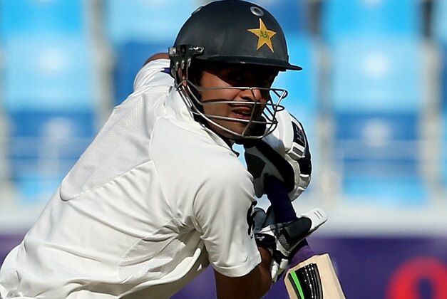 DUBAI, UNITED ARAB EMIRATES - JANUARY 08: Ahmed Shehzad of Pakistan bats during the first day of the second Test match between Pakistan and Sri Lanka at the Dubai Sports City Cricket Stadium on January 8, 2014 in Dubai, United Arab Emirates. (Photo by Francois Nel/Getty Images) DUBAI, UNITED ARAB EMIRATES - JANUARY 08: Ahmed Shehzad of Pakistan bats during the first day of the second Test match between Pakistan and Sri Lanka at the Dubai Sports City Cricket Stadium on January 8, 2014 in Dubai, United Arab Emirates. (Photo by Francois Nel/Getty Images)