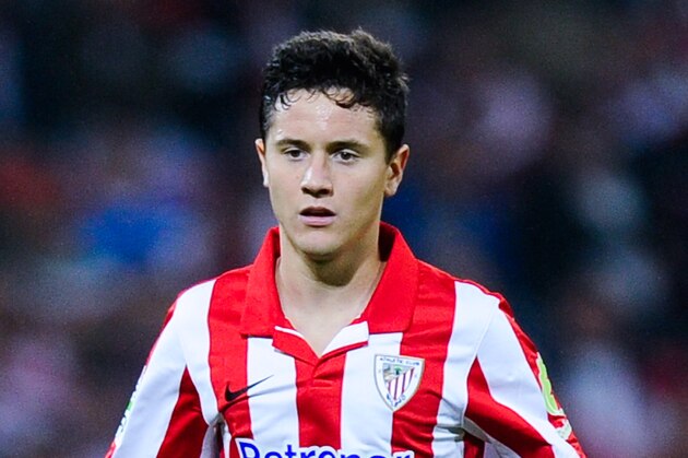 BILBAO, SPAIN - SEPTEMBER 16:  Ander Herrera of Athletic Club looks on during the La Liga match between Athletic Club and RC Celta de Vigo at San Mames Stadium on September 16, 2013 in Bilbao, Spain.  (Photo by David Ramos/Getty Images)