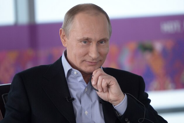 In this Friday, Jan. 17, 2014 photo made available by Presidential Press Service on Sunday, Jan. 19, 2014, Russian President Vladimir Putin, listens during an interview to Russian and foreign media at the Russian Black Sea resort of Sochi, which will host Winter Olympic Games on Feb. 7, 2014. President Vladimir Putin once again has offered assurances to gays planning to attend the Sochi Olympics, but his arguments defending Russia’s ban on homosexual “propaganda” to minors show the vast gulf between how he understands the issues and how homosexuality is generally viewed in the West. In an interview with Russian and foreign television stations broadcast Sunday, Putin equated gays with pedophiles and spoke of the need for Russia to “cleanse” itself of homosexuality as part of efforts to increase the birth rate. (AP Photo/RIA Novosti, Alexei Nikolsky, Presidential Press Service) In this Friday, Jan. 17, 2014 photo made available by Presidential Press Service on Sunday, Jan. 19, 2014, Russian President Vladimir Putin, listens during an interview to Russian and foreign media at the Russian Black Sea resort of Sochi, which will host Winter Olympic Games on Feb. 7, 2014. President Vladimir Putin once again has offered assurances to gays planning to attend the Sochi Olympics, but his arguments defending Russia’s ban on homosexual “propaganda” to minors show the vast gulf between how he understands the issues and how homosexuality is generally viewed in the West. In an interview with Russian and foreign television stations broadcast Sunday, Putin equated gays with pedophiles and spoke of the need for Russia to “cleanse” itself of homosexuality as part of efforts to increase the birth rate. (AP Photo/RIA Novosti, Alexei Nikolsky, Presidential Press Service)