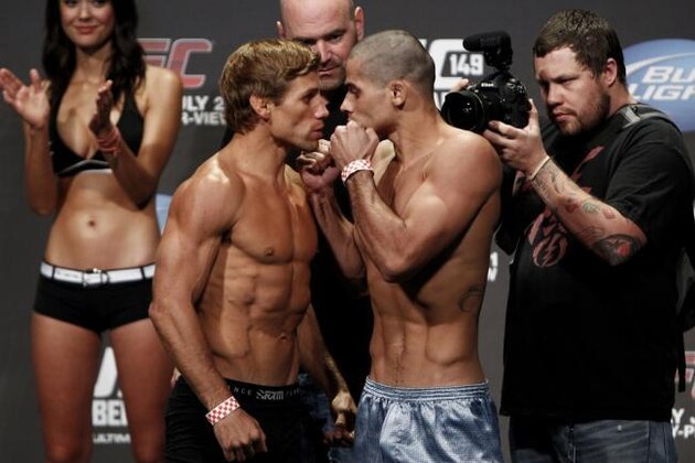 Urijah Faber and Renan Barao
