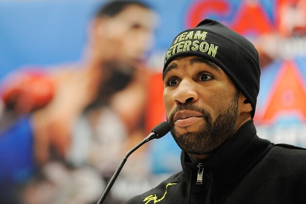 WASHINGTON, DC - DECEMBER 08: Lamont Peterson speaks at a press conference at Walter E. Washington Convention Center on December 8, 2011 in Washington, DC. (Photo by Patrick McDermott/Getty Images) WASHINGTON, DC - DECEMBER 08: Lamont Peterson speaks at a press conference at Walter E. Washington Convention Center on December 8, 2011 in Washington, DC. (Photo by Patrick McDermott/Getty Images)