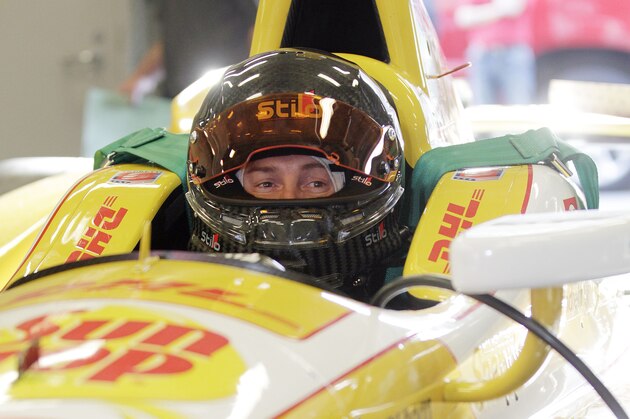 NASCAR driver Kurt Busch sits in an Andretti Autosport Indycar in the garage area during a testing session at the Indianapolis Motor Speedway in Indianapolis, Thursday, May 9, 2013. (AP Photo/AJ Mast) NASCAR driver Kurt Busch sits in an Andretti Autosport Indycar in the garage area during a testing session at the Indianapolis Motor Speedway in Indianapolis, Thursday, May 9, 2013. (AP Photo/AJ Mast)