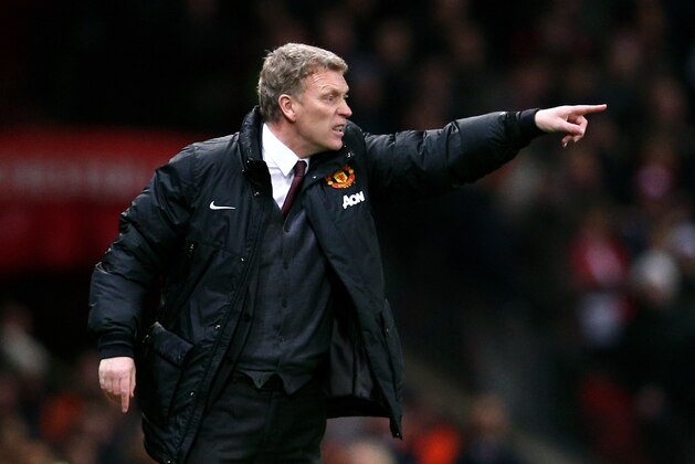 MANCHESTER, ENGLAND - JANUARY 22: David Moyes the Manchester United manager directs his players during the Capital One Cup semi final, second leg match between Manchester United and Sunderland at Old Trafford on January 22, 2014 in Manchester, England. (Photo by Clive Mason/Getty Images) MANCHESTER, ENGLAND - JANUARY 22: David Moyes the Manchester United manager directs his players during the Capital One Cup semi final, second leg match between Manchester United and Sunderland at Old Trafford on January 22, 2014 in Manchester, England. (Photo by Clive Mason/Getty Images)