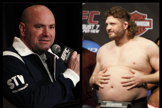 Dana White and Roy Nelson