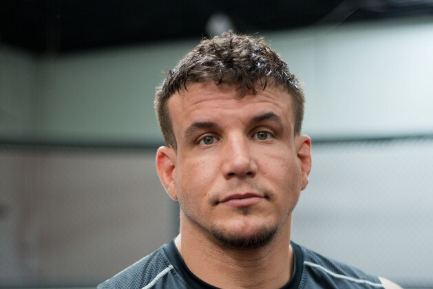 ALBUQUERQUE, NM - APRIL 08:  UFC heavyweight contender Frank Mir poses at Jackson’s Mixed Martial Arts & Fitness Academy on April 8, 2013 in Albuquerque, New Mexico.  (Photo by Steve Snowden/Getty Images)