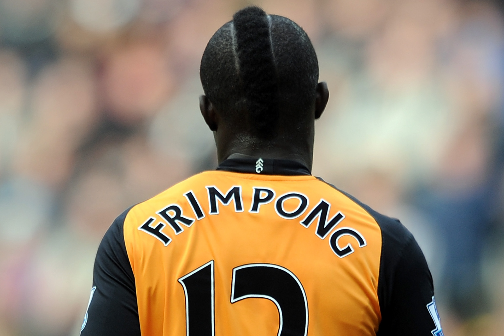 NEWCASTLE UPON TYNE, ENGLAND - APRIL 07: Emmanuel Frimpong of Fulham looks on during the Barclays Premier League match between Newcastle United and Fulham at St James' Park on April 7, 2013 in Newcastle upon Tyne, England.  (Photo by Chris Brunskill/Getty Images)