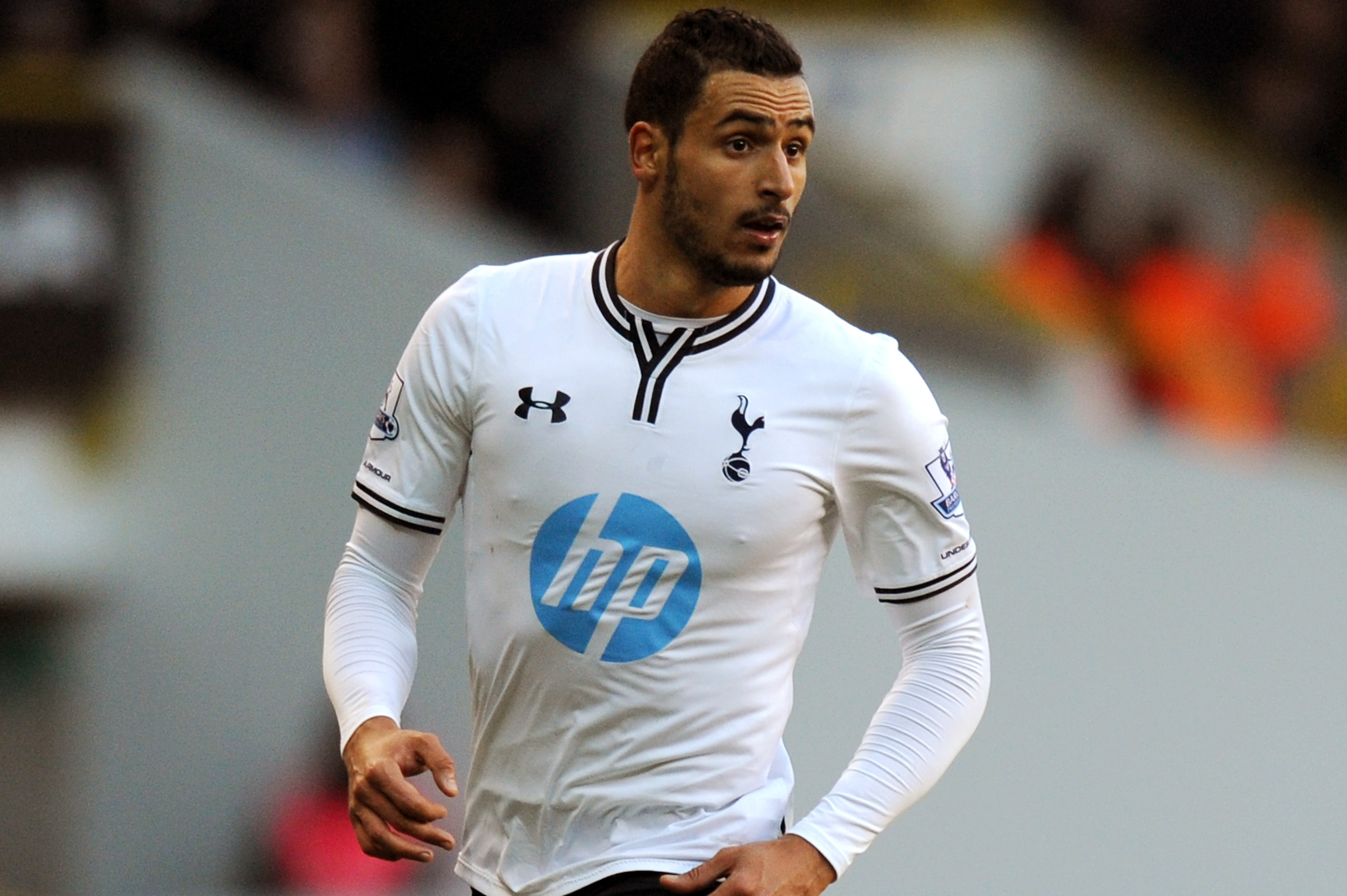 LONDON, ENGLAND - DECEMBER 26:  Nacer Chadli of Spurs in action during the Barclays Premier League match between Tottenham Hotspur and West Bromwich Albion on December 26 2013 in London, England.  (Photo by Steve Bardens/Getty Images)