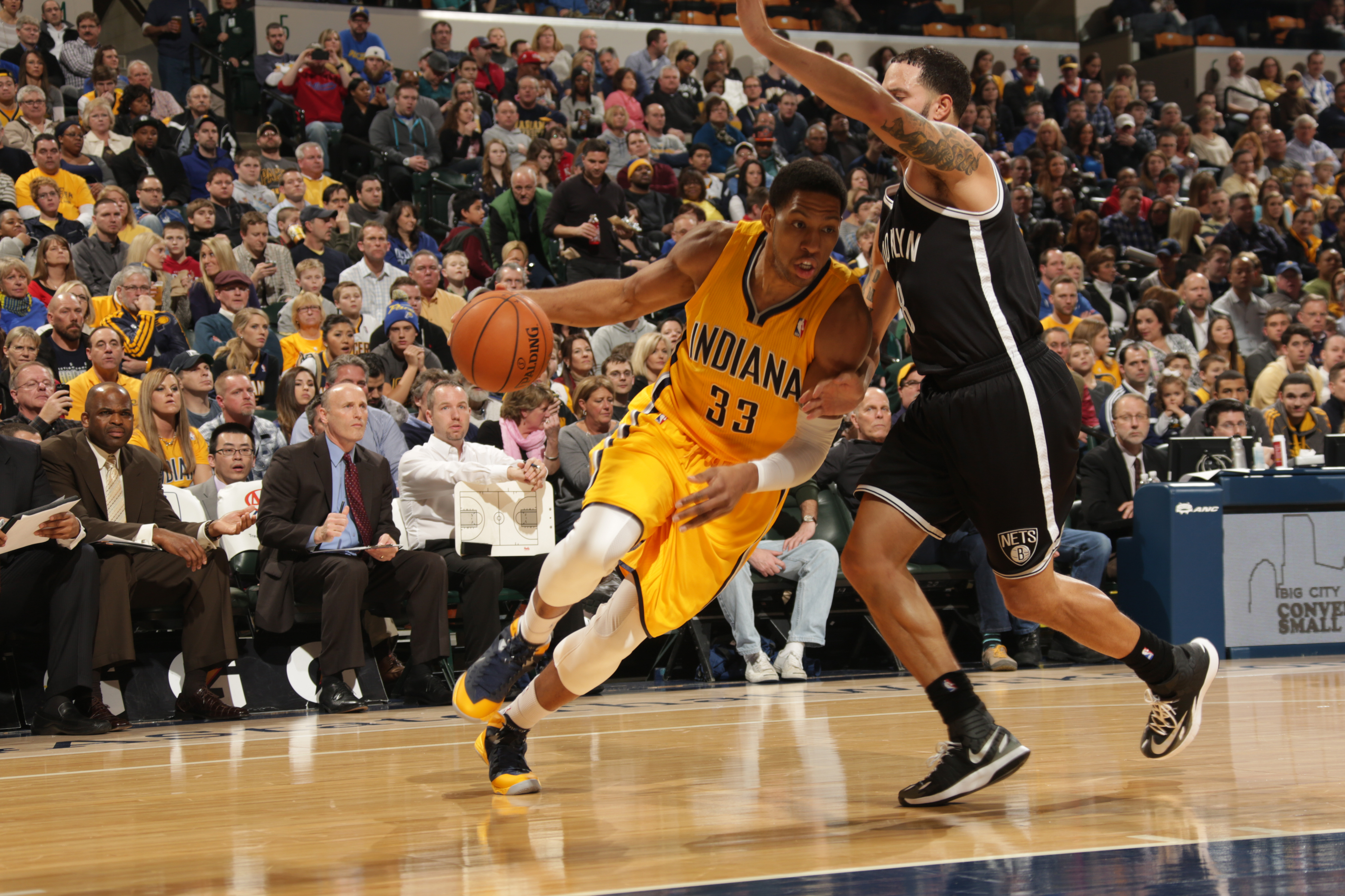 INDIANAPOLIS - FEBRUARY 1: Danny Granger