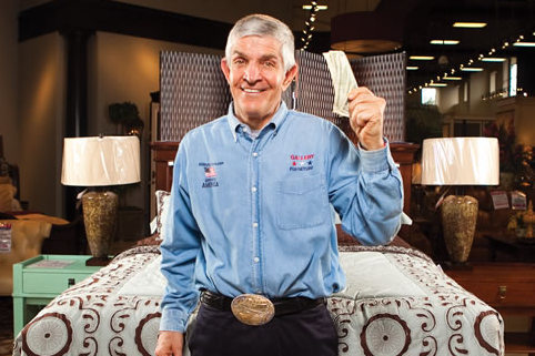 Mattress Mack's customers had a super Sunday.