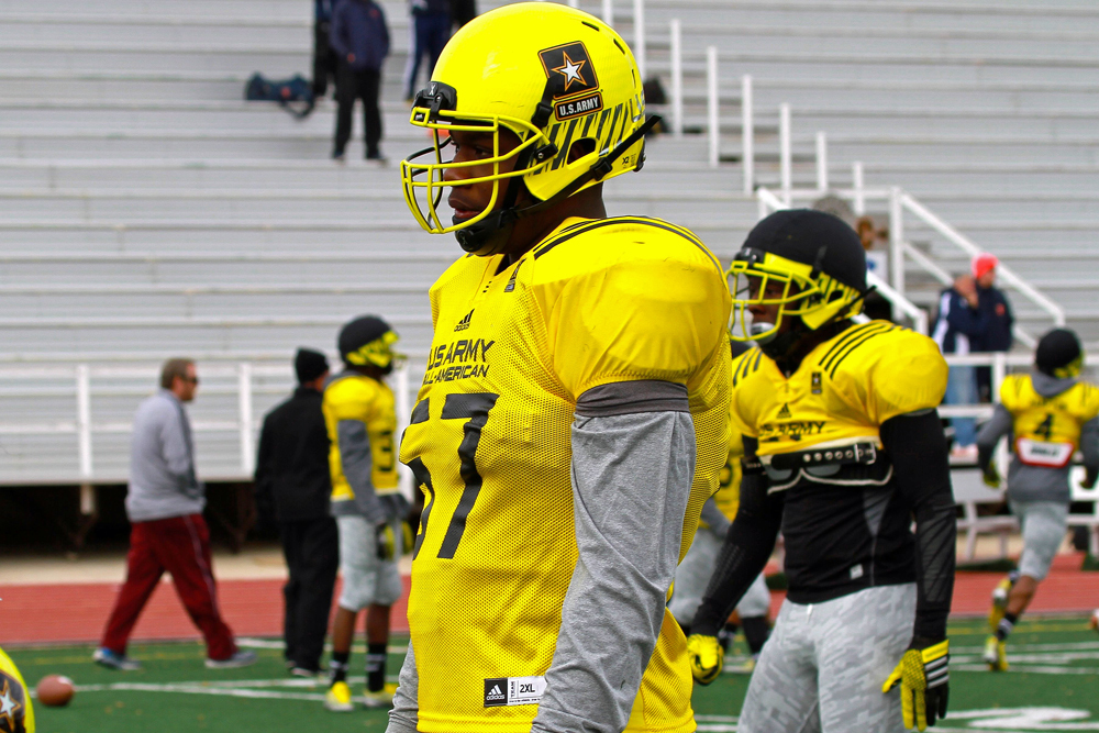 McDowell at the U.S. Army All-American game