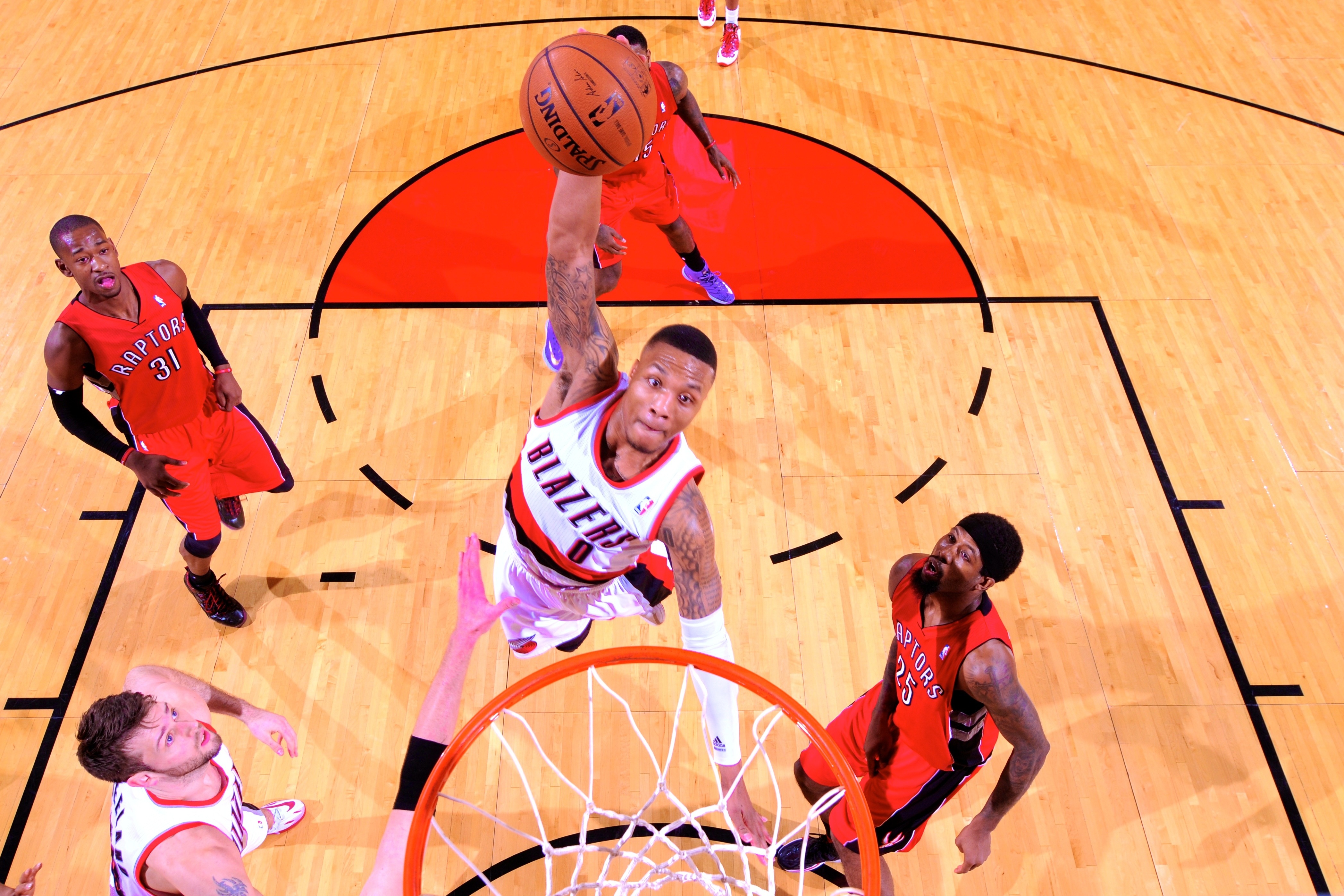 Damian Lillard Reportedly Will Compete in 2014 NBA Slam Dunk Contest, image size:4192x2795