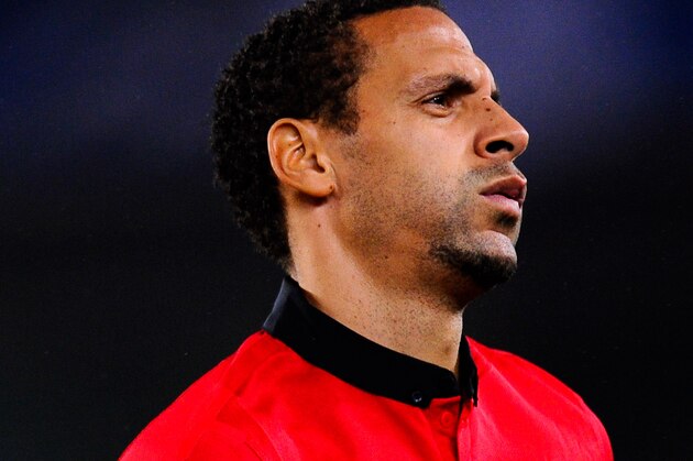 SAN SEBASTIAN, SPAIN - NOVEMBER 05:  Rio Ferdinand of Manchester United during the UEFA Champions League Group A match between Real Sociedad de Futbol and Manchester United at Estadio Anoeta on November 5, 2013 in San Sebastian, Spain.  (Photo by David Ramos/Getty Images)