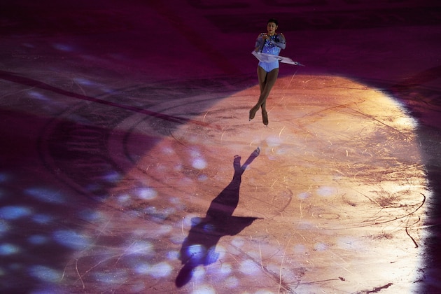 ZAGREB, CROATIA - DECEMBER 07:  Yuna Kim of Republic of Korea performs during the Gala of the ISU 46th Golden Spin of Zagreb at the Dom Sportova on December 7, 2013 in Zagreb, Croatia.  (Photo by Mike Hewitt/Getty Images)