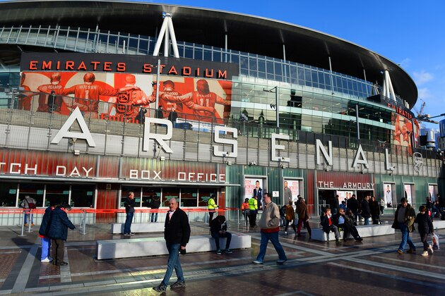 LONDON, ENGLAND - FEBRUARY 02: Fans make their way to the ground ahead of the Barclays Premier League match between Arsenal and Crystal Palace at Emirates Stadium on February 2, 2014 in London, England.  (Photo by Mike Hewitt/Getty Images)