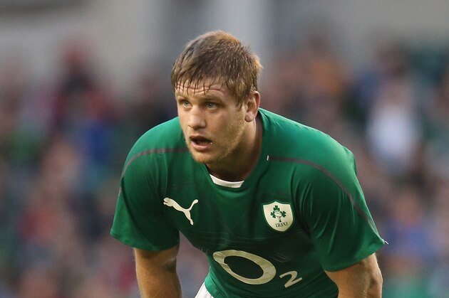 DUBLIN, IRELAND - FEBRUARY 02:  Chris Henry of Ireland looks on during the RBS Six Nations match between Ireland and Scotland at the Aviva Stadium on February 2, 2014 in Dublin, Ireland.  (Photo by David Rogers/Getty Images)
