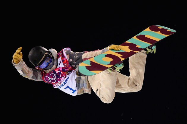 SOCHI, RUSSIA - FEBRUARY 10:  Kelly Clark of the United States trains during Snowboard Halfpipe practice during day 3 of the Sochi 2014 Winter Olympics at Rosa Khutor Extreme Park on February 10, 2014 in Sochi, Russia.  (Photo by Cameron Spencer/Getty Images)
