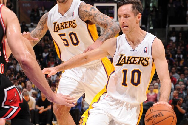 LOS ANGELES, CA - FEBRUARY 9: Steve Nash