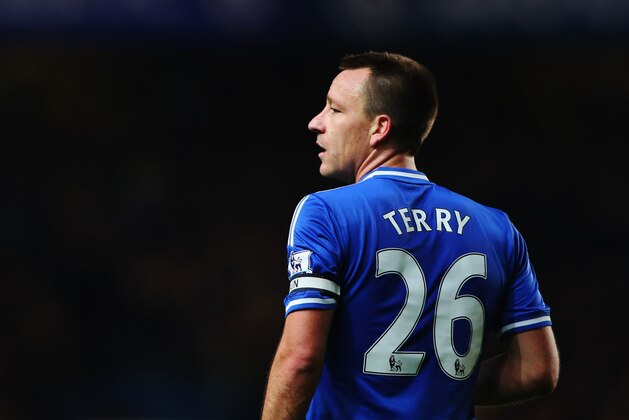 LONDON, ENGLAND - DECEMBER 01:  John Terry of Chelsea look on during the Barclays Premier League match between Chelsea and Southampton at Stamford Bridge on December 1, 2013 in London, England.  (Photo by Ian Walton/Getty Images)