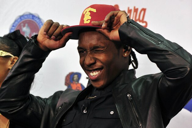 Feb 5, 2014; Gardena, CA, USA; Junipero Serra high school cornerback Adoree Jackson signs with the University of Southern California during national signing day at Junipero Serra High School. Mandatory Credit: Gary A. Vasquez-USA TODAY Sports