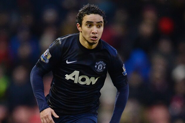 STOKE ON TRENT, ENGLAND - FEBRUARY 01:  Rafael of Manchester United in action during the Barclays Premier League match between Stoke City and Manchester United at Britannia Stadium on February 1, 2014 in Stoke on Trent, England.  (Photo by Jamie McDonald/Getty Images)