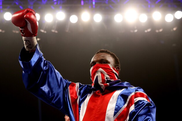 LONDON, ENGLAND - NOVEMBER 30:  Dereck Chisora prior to his WBO and Vacant International Heavyweight Championship bout against Ondrej Pala at The Copper Box on November 30, 2013 in London, England.  (Photo by Scott Heavey/Getty Images)