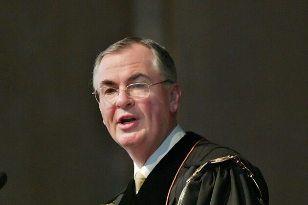 Dr. Nathan O. Hatch speaks during his Installation Ceremony as the 13th President of Wake Forest University at Wait Chapel, on the campus of Wake Forest University in Winston Salem, N.C., Thursday, Oct. 20, 2005.(AP Photo/Rusty Burroughs) Dr. Nathan O. Hatch speaks during his Installation Ceremony as the 13th President of Wake Forest University at Wait Chapel, on the campus of Wake Forest University in Winston Salem, N.C., Thursday, Oct. 20, 2005.(AP Photo/Rusty Burroughs)