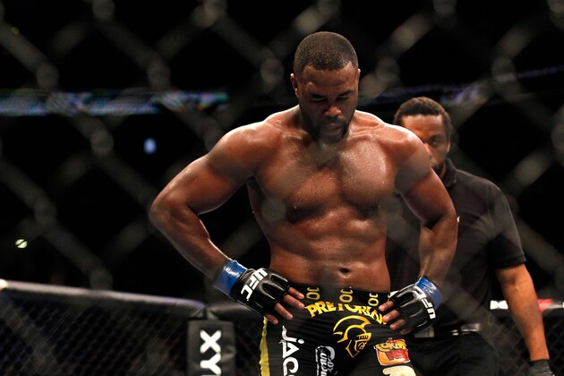 ATLANTA, GA - APRIL 21: Rashad Evans walks away after a round against Jon Jones during their light heavyweight title bout for UFC 145 at Philips Arena on April 21, 2012 in Atlanta, Georgia. (Photo by Kevin C. Cox/Getty Images) ATLANTA, GA - APRIL 21: Rashad Evans walks away after a round against Jon Jones during their light heavyweight title bout for UFC 145 at Philips Arena on April 21, 2012 in Atlanta, Georgia. (Photo by Kevin C. Cox/Getty Images)