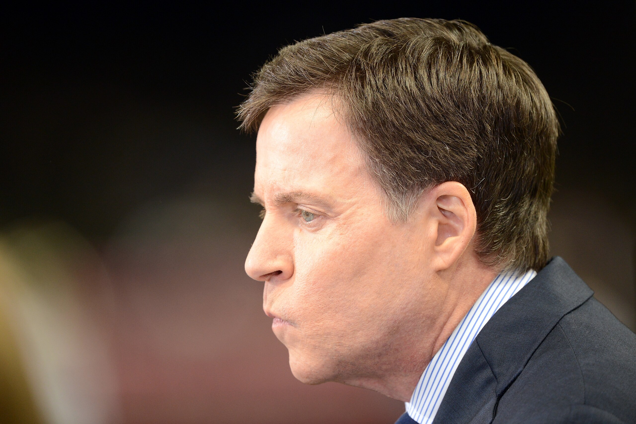 NEW ORLEANS, LA - OCTOBER 07:  Announcer Bob Costas before the game between the New Orleans Saints and the San Diego Chargers at Mercedes-Benz Superdome on October 7, 2012 in New Orleans, Louisiana.  (Photo by Harry How/Getty Images)