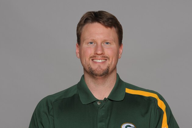GREEN BAY, WI - CIRCA 2010: In this photo provided by the NFL, Ben McAdoo of the Green Bay Packers poses for his 2010 NFL headshot circa 2010 in Green Bay, Wisconsin.  (Photo by NFL via Getty Images)