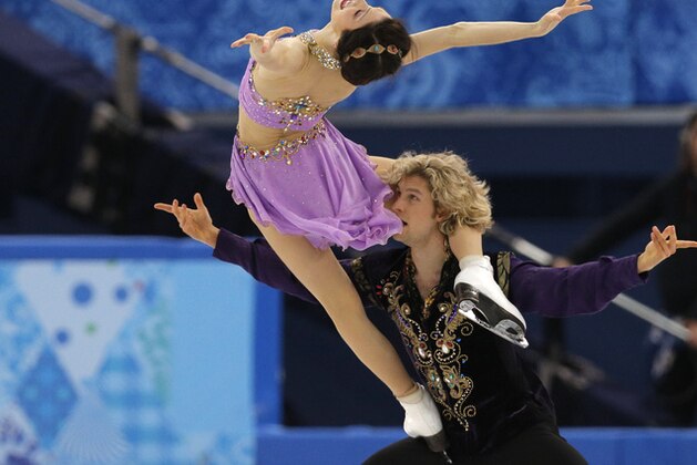 Meryl Davis and Charlie White of the United States compete in the ice dance free dance figure skating finals at the Iceberg Skating Palace during the 2014 Winter Olympics, Monday, Feb. 17, 2014, in Sochi, Russia. (AP Photo/Vadim Ghirda) Meryl Davis and Charlie White of the United States compete in the ice dance free dance figure skating finals at the Iceberg Skating Palace during the 2014 Winter Olympics, Monday, Feb. 17, 2014, in Sochi, Russia. (AP Photo/Vadim Ghirda)