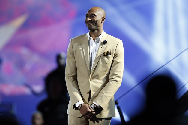 Feb 16, 2014; New Orleans, LA, USA; Western Conference guard Kobe Bryant (24) of the Los Angeles Lakers in introduced before the 2014 NBA All-Star Game at the Smoothie King Center. Mandatory Credit: Derick E. Hingle-USA TODAY Sports