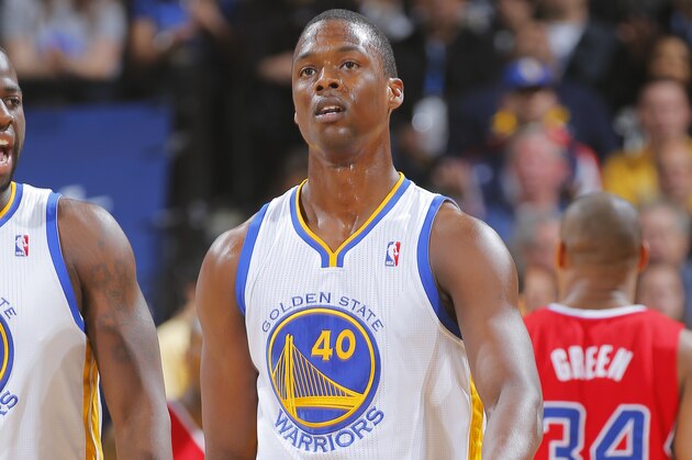 OAKLAND, CA - JANUARY 30: Harrison Barnes #40 of the Golden State Warriors in a game against the Los Angeles Clippers on January 30, 2014 at Oracle Arena in Oakland, California. NOTE TO USER: User expressly acknowledges and agrees that, by downloading and or using this photograph, user is consenting to the terms and conditions of Getty Images License Agreement. Mandatory Copyright Notice: Copyright 2014 NBAE (Photo by Rocky Widner/NBAE via Getty Images)
