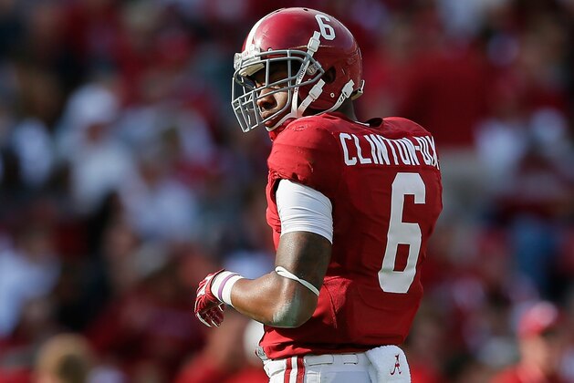 TUSCALOOSA, AL - OCTOBER 26:  Ha Ha Clinton-Dix #6 of the Alabama Crimson Tide against the Tennessee Volunteers at Bryant-Denny Stadium on October 26, 2013 in Tuscaloosa, Alabama.  (Photo by Kevin C. Cox/Getty Images)