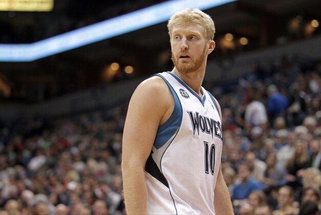 Jan 8, 2014; Minneapolis, MN, USA; Minnesota Timberwolves forward Chase Budinger (10) against the Phoenix Suns at Target Center. The Suns defeated the Timberwolves 104-103. Mandatory Credit: Brace Hemmelgarn-USA TODAY Sports