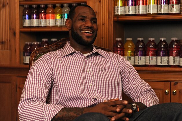 GREENWICH, CT - JULY 08:  (EXCLUSIVE COVERAGE) LeBron James attends the LeBron James Pre Decision Meet and Greet on July 8, 2010 in Greenwich, Connecticut. Proceeds from tonight's 2.5 million dollar event will be donated to the Boys & Girls Clubs of America.  (Photo by Larry Busacca/Getty Images for Estabrook Group)