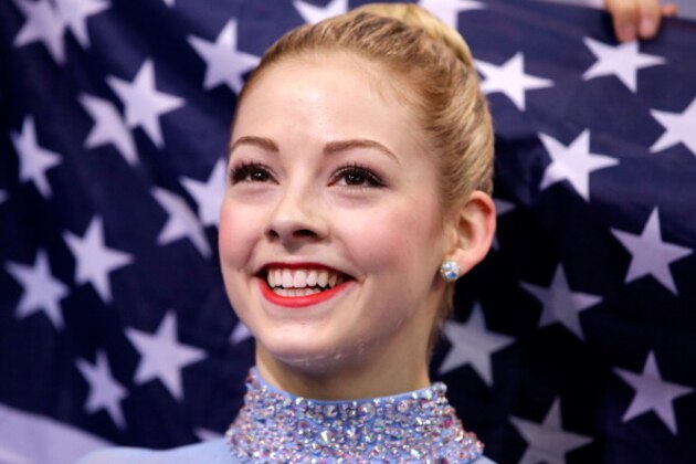 SOCHI, RUSSIA - FEBRUARY 09:  Gracie Gold of the United States waits for her score in the Team Ladies Free Skating during day one of the Sochi 2014 Winter Olympics at Iceberg Skating Palace onon February 9, 2014 in Sochi, Russia.  (Photo by Pool/Getty Images)