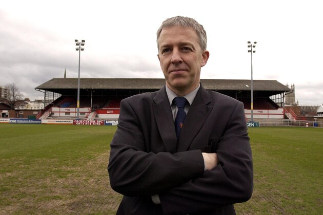6  Mar 2002:  Nigel Melville, who has been appointed Director of Rugby at Gloucester Rugby Club pictured at the Kingsholm Ground, Gloucester. DIGITAL IMAGE  Mandatory Credit: Dave Rogers/Getty Images