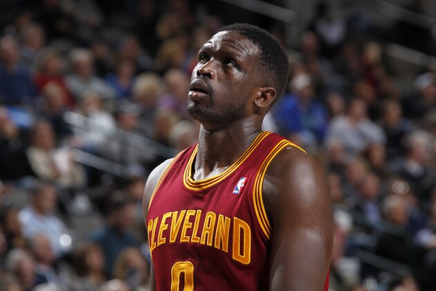 DALLAS, TX - FEBRUARY 3: Luol Deng #9 of the Cleveland Cavaliers during a game against the Dallas Mavericks on February 3, 2014 at the American Airlines Center in Dallas, Texas. NOTE TO USER: User expressly acknowledges and agrees that, by downloading and or using this photograph, User is consenting to the terms and conditions of the Getty Images License Agreement. Mandatory Copyright Notice: Copyright 2014 NBAE (Photo by Glenn James/NBAE via Getty Images)