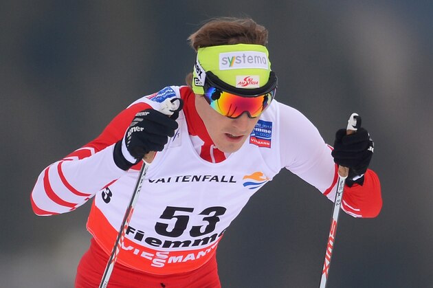 VAL DI FIEMME, ITALY - FEBRUARY 27:  Johannes Duerr of Austria in action during the Men's Cross Country Individual 15km at the FIS Nordic World Ski Championships on February 27, 2013 in Val di Fiemme, Italy.  (Photo by Mike Hewitt/Getty Images)