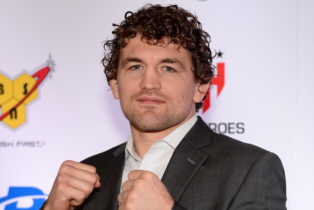 LAS VEGAS, NV - FEBRUARY 07:  Mixed martial artist Ben Askren arrives at the sixth annual Fighters Only World Mixed Martial Arts Awards at The Palazzo Las Vegas on February 7, 2014 in Las Vegas, Nevada.  (Photo by Ethan Miller/Getty Images)