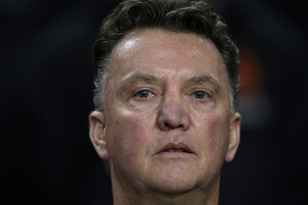 Netherlands' coach Louis van Gaal looks at his players during the lineup for the international friendly soccer match between Netherlands and Colombia at ArenA stadium in Amsterdam, Netherlands, Tuesday Nov. 19, 2013. (AP Photo/Peter Dejong) Netherlands' coach Louis van Gaal looks at his players during the lineup for the international friendly soccer match between Netherlands and Colombia at ArenA stadium in Amsterdam, Netherlands, Tuesday Nov. 19, 2013. (AP Photo/Peter Dejong)