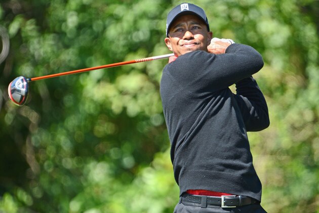 PALM BEACH GARDENS, FL - MARCH 03:  Tiger Woods of USA plays his tee shot on the third hole during the final round of the Honda Classic on March 3, 2013 in Palm Beach Gardens, Florida.  (Photo by Stuart Franklin/Getty Images)