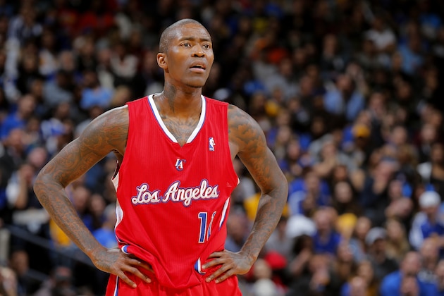 OAKLAND, CA - JANUARY 30: Jamal Crawford #11 of the Los Angeles Clippers during a game against the Golden State Warriors on January 30, 2014 at Oracle Arena in Oakland, California. NOTE TO USER: User expressly acknowledges and agrees that, by downloading and or using this photograph, user is consenting to the terms and conditions of Getty Images License Agreement. Mandatory Copyright Notice: Copyright 2014 NBAE (Photo by Rocky Widner/NBAE via Getty Images)