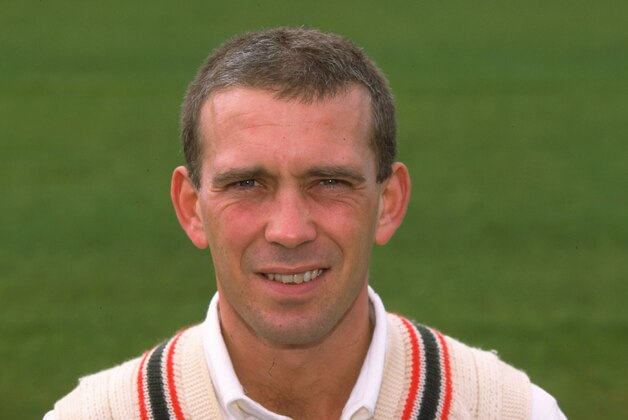 27 Mar 1998:  Portrait of James Whitaker of Leicestershire CCC   at the County Ground in Leicester, England. \ Mandatory Credit: Mark Thompson /Allsport