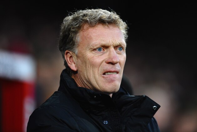 LONDON, ENGLAND - FEBRUARY 22: David Moyes of Manchester United looks on during the Barclays Premier League match between Crystal Palace and Manchester United at Selhurst Park on February 22, 2014 in London, England.  (Photo by Laurence Griffiths/Getty Images)