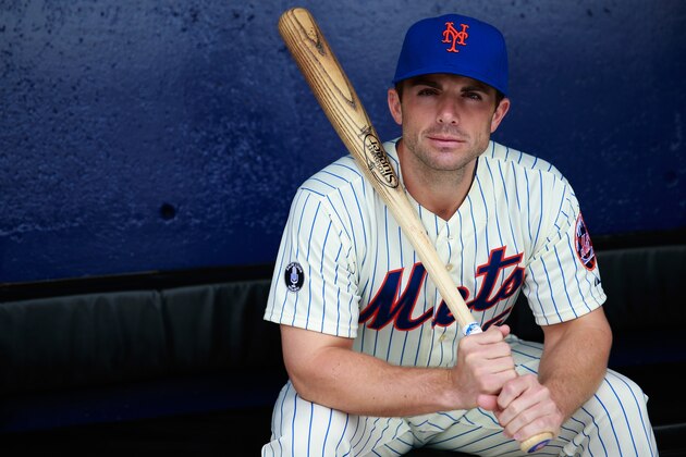PORT ST. LUCIE, FL - FEBRUARY 26:   David Wright #5 of the New York Mets poses for a portrait on Spring Training photo day at Tradition Field on February 26, 2014 in Port St. Lucie, Florida.  (Photo by Chris Trotman/Getty Images)