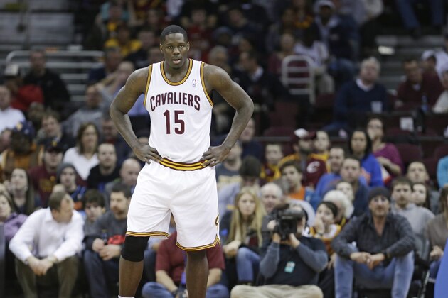 Cleveland Cavaliers' Anthony Bennett, from Canada, is shown during a time-out during an NBA basketball game against the Orlando Magic Wednesday, Feb. 19, 2014, in Cleveland. (AP Photo/Tony Dejak) Cleveland Cavaliers' Anthony Bennett, from Canada, is shown during a time-out during an NBA basketball game against the Orlando Magic Wednesday, Feb. 19, 2014, in Cleveland. (AP Photo/Tony Dejak)